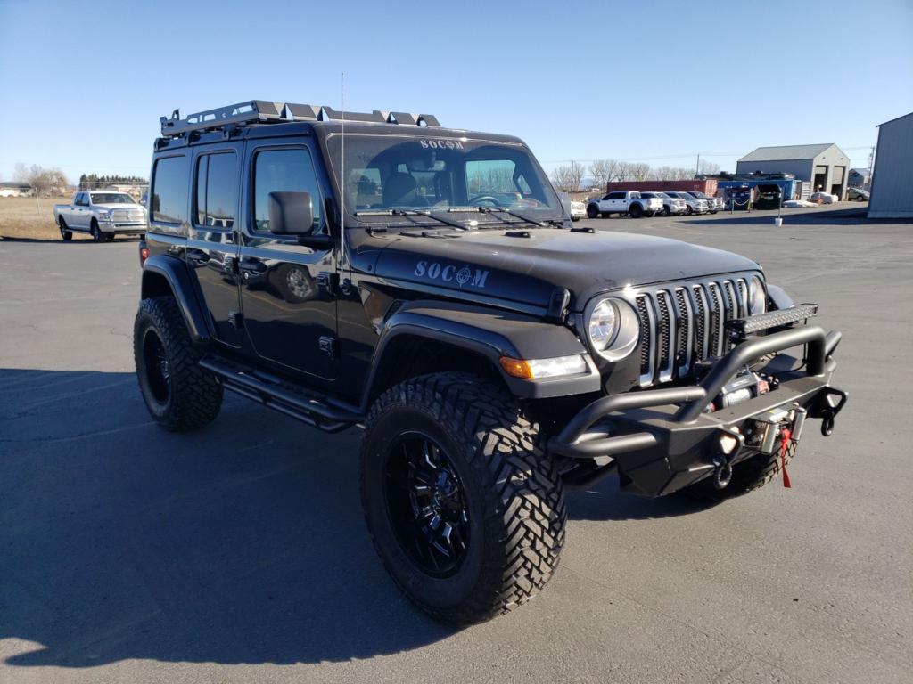 Pre-Owned 2019 Jeep Wrangler Unlimited Sahara JL SOCOM PATRIOT EDITION ...